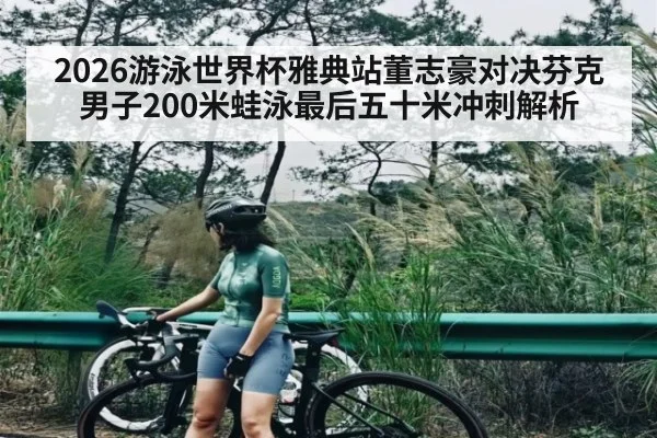 2026游泳世界杯雅典站董志豪对决芬克男子200米蛙泳最后五十米冲刺解析