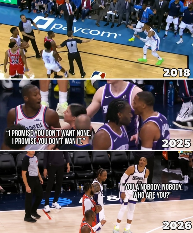 c7c7.app注册-一直不对付！美媒晒图：威少生涯和克里斯·邓恩发生过三次冲突